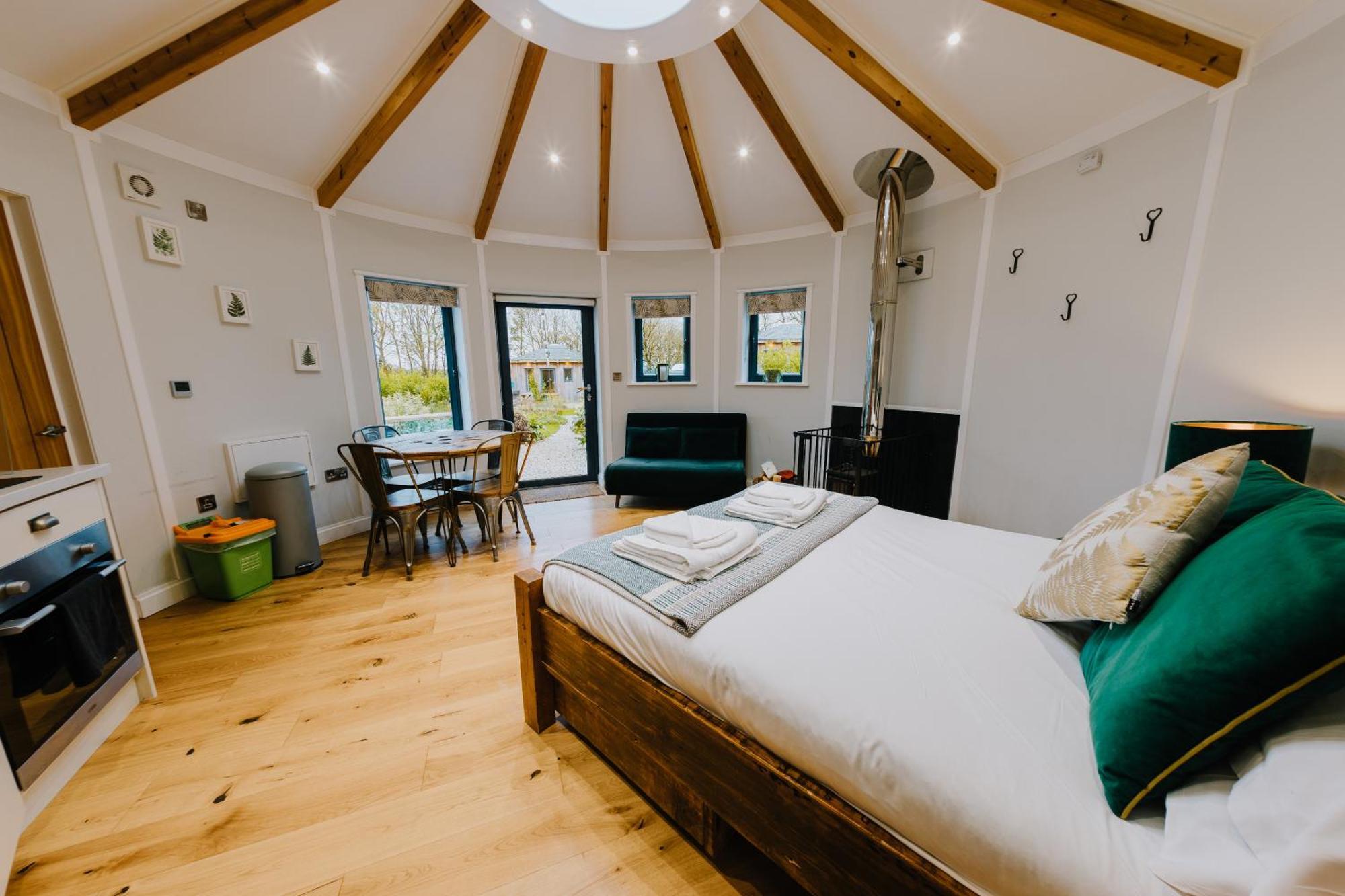 הוילה ביוד East Thorne Glamping חדר תמונה